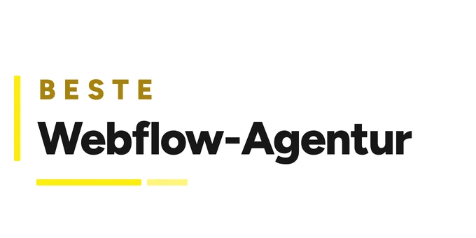 Beste Webflow-Agentur
